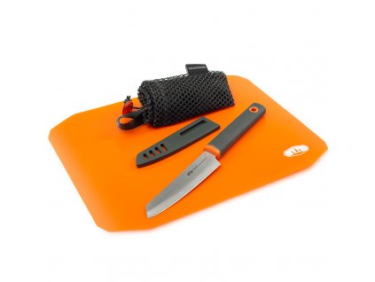 GSI Outdoors kompaktní sada Rollup Cutting Board Knife Set