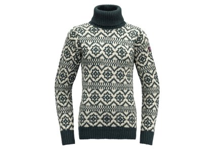 51930 6 devold vlneny svetr hoddevik wool high neck