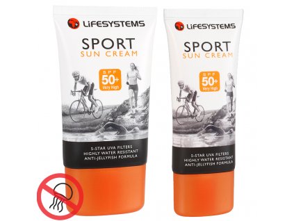 Lifesystems voděodolný ochranný krém před sluncem Sport SPF50+ Sun Cream 50ml