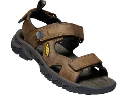 Keen pánské sandály Targhee III Open Toe Sandal Men - Bison/Mulch