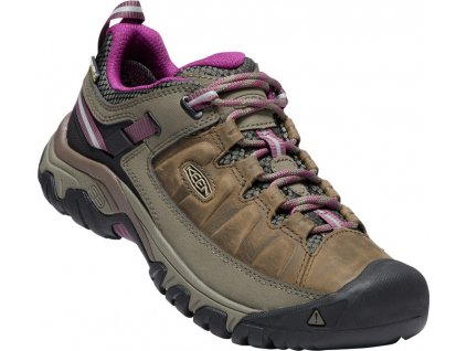 Keen dámské boty Targhee III WP Women - Weiss/Boysenberry