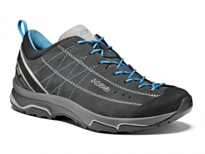 Asolo dámské boty Nucleon GV ML - graphite/silver/cyan blue