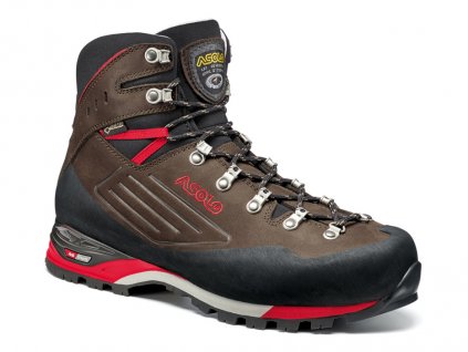 Asolo pánské boty Superior GV MM - dark brown/red