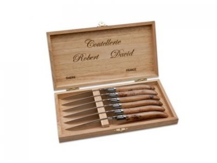 Robert David Steak Knife Set Juniper