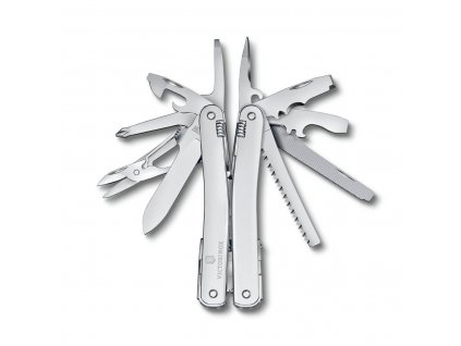 Victorinox Nástroj Swiss Tool Spirit MX, silver, in nylon pouch