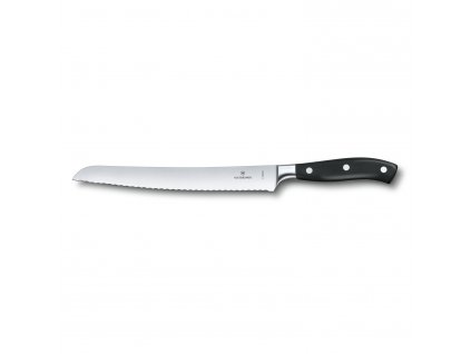 Victorinox Nůž Grand Maitre na pečivo, Forged, 23 cm, Wavy edge