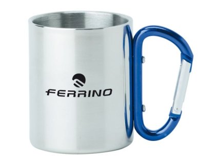 Ferrino nerezový hrníček TAZZA CON MOSCHETTONE 01