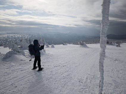 pohyb na sněžnicích, Praděd 8.2.2025