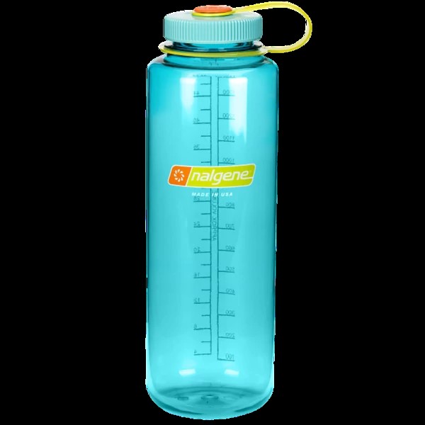 Nalgene láhev Wide Mouth 1500 Barva: Cerulean Sustain