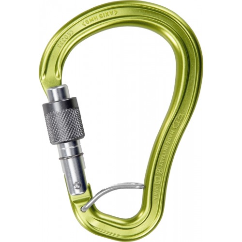 Climbing Technology karabina AXIS HMS SGL green