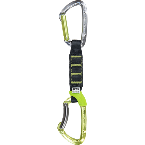 Climbing Technology expres LIME SET PRO NY12 Grey/Green