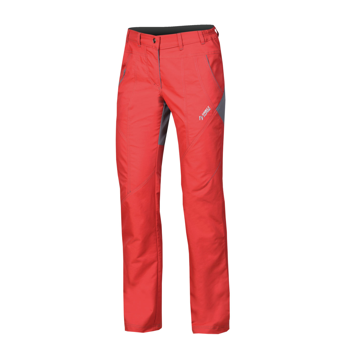 Direct Alpine kalhoty PATROL LADY FIT Barva: červená, Velikost: L