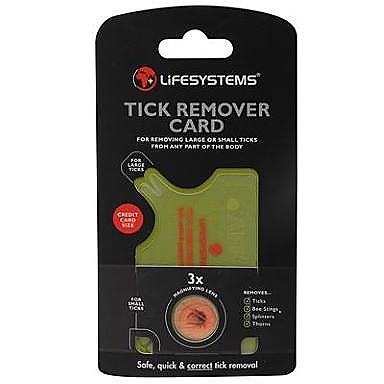 Lifesystems karta Tick Remover Card na klíšťata