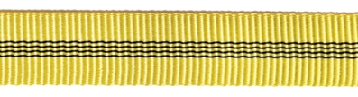 Tendon dutý popruh 25 mm Barva: žlutá, Velikost: metráž (1m), zvolte počet metrů