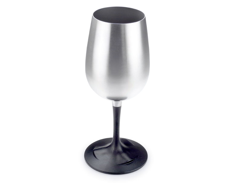 GSI Outdoors sklenička Glacier Stainless Nesting Wine Glass
