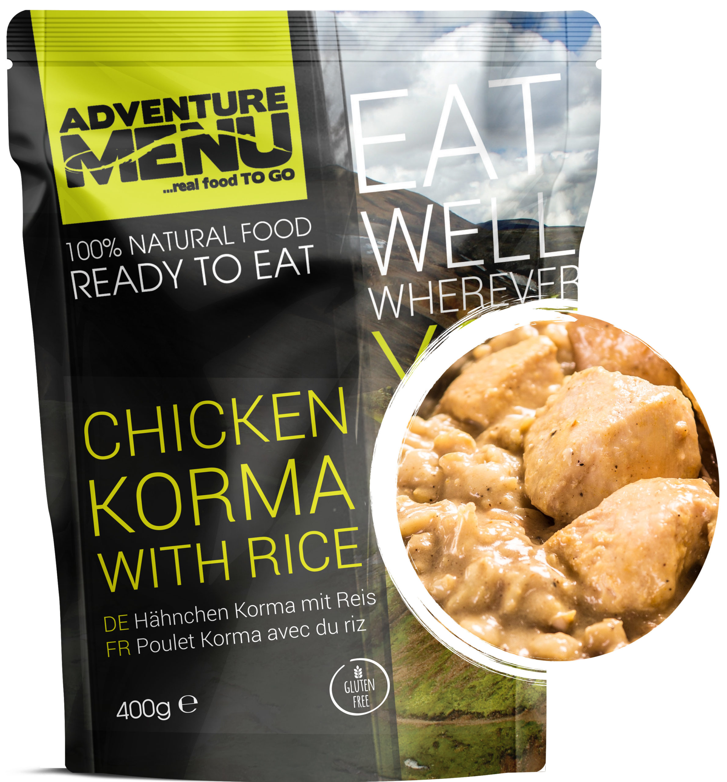 Adventure menu Kuře korma s rýží 400g