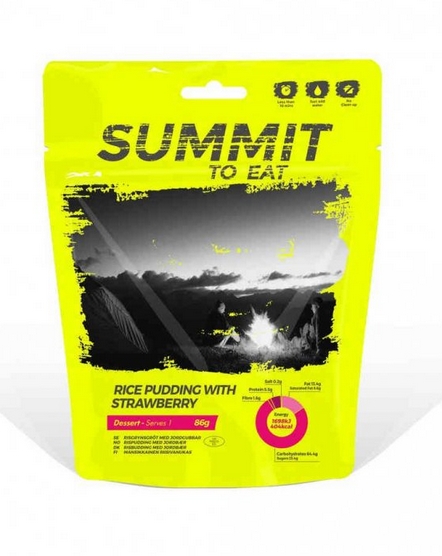 Summit to eat Rýžový nákyp s jahodami 86g