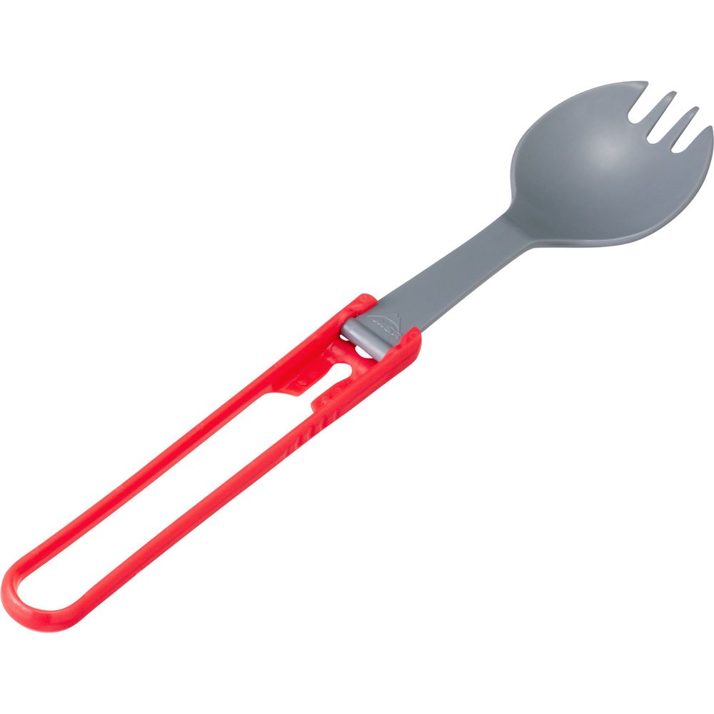 MSR Lžíce Folding Utensils Spork Barva: red