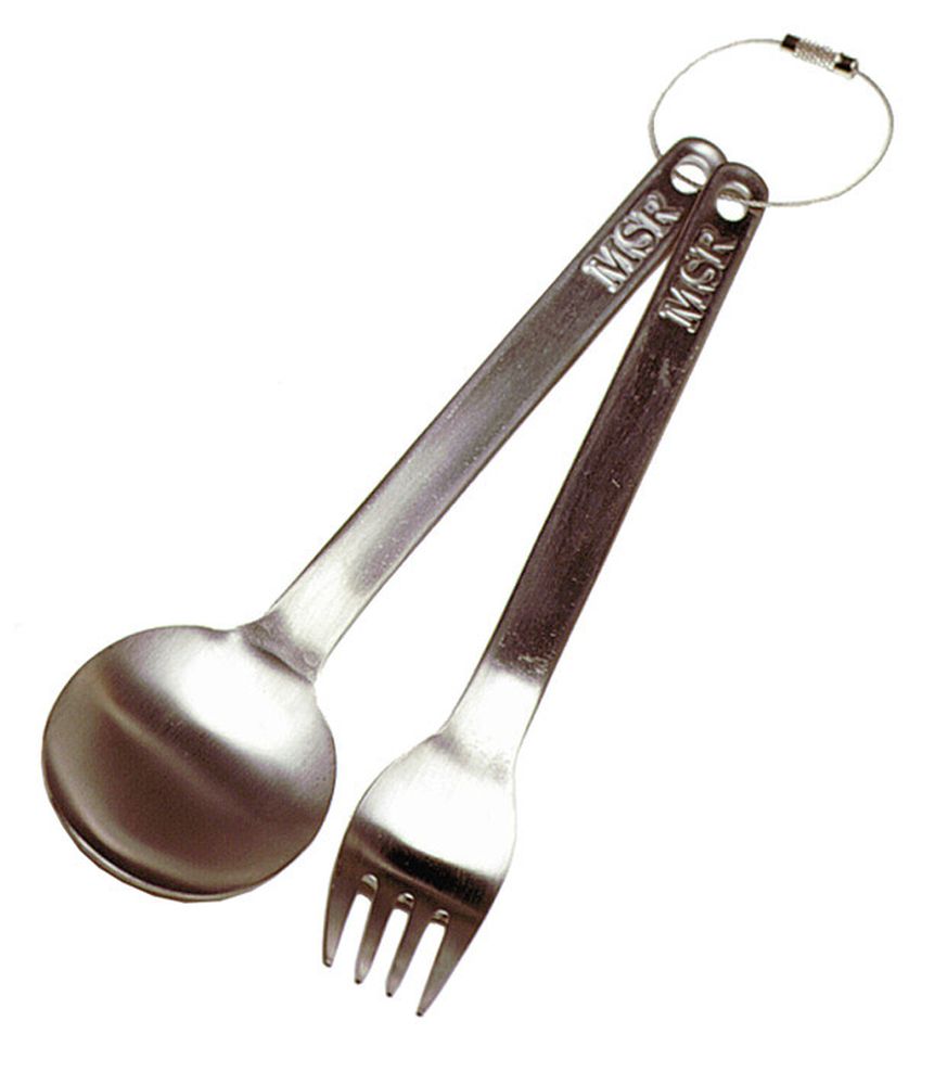 MSR Lžíce a vidlička Titan Fork & Spoon