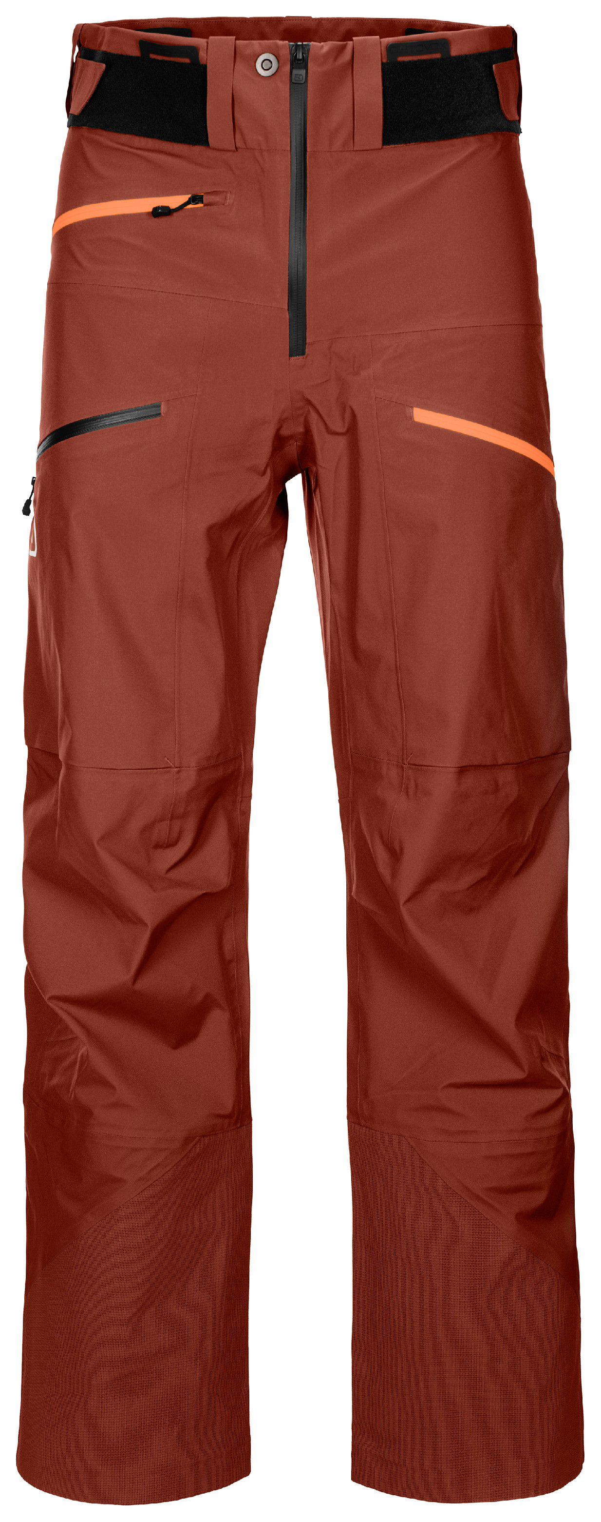 Ortovox pánské kalhoty 3L Deep Shell Pants M Barva: clay orange, Velikost: S