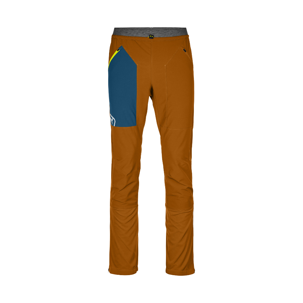 Ortovox pánské softshellové kalhoty Berrino Pants M Barva: sly fox, Velikost: M