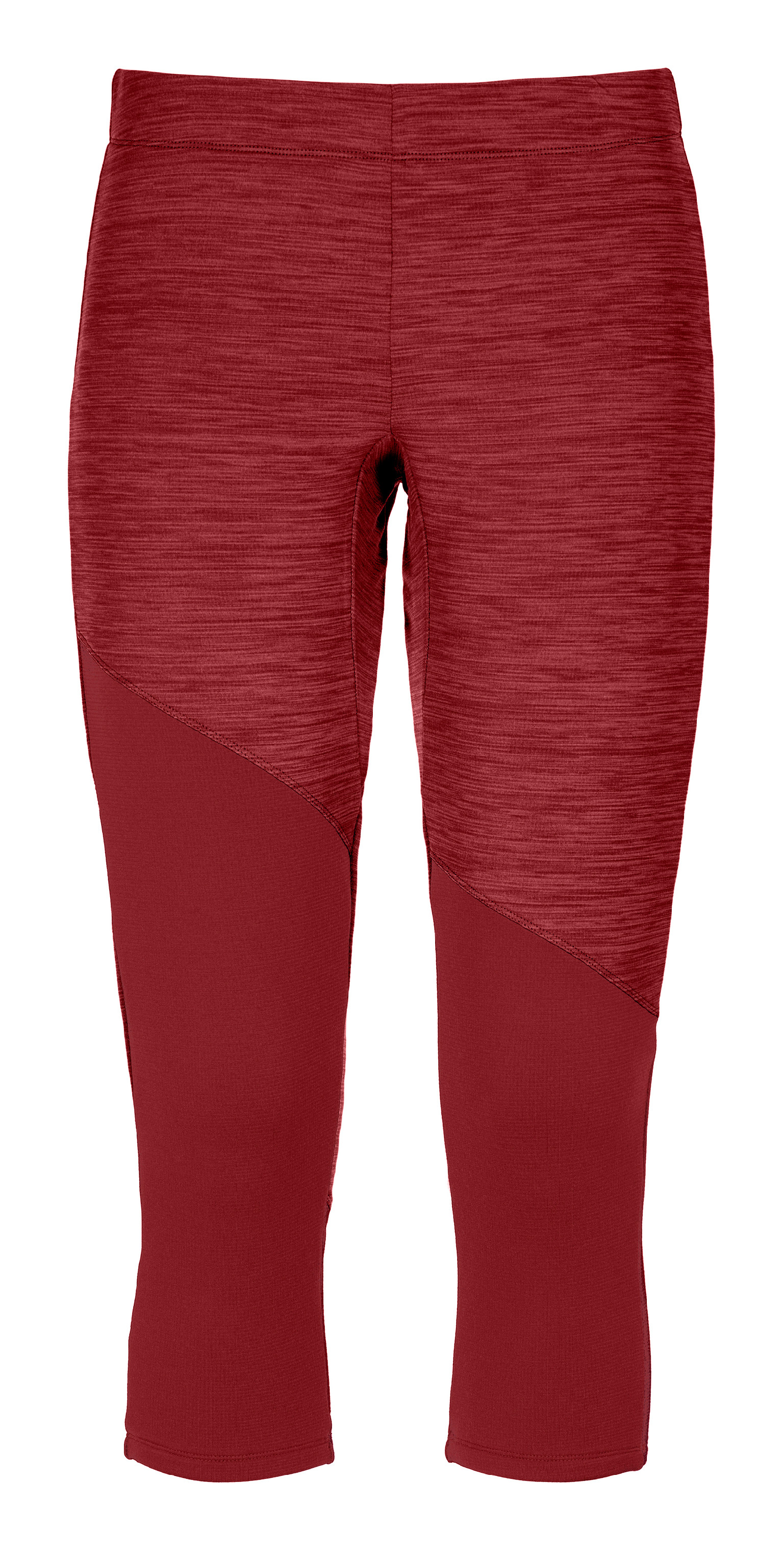 Ortovox dámské kalhoty Fleece Light Short Pants W Barva: dark blood blend, Velikost: M