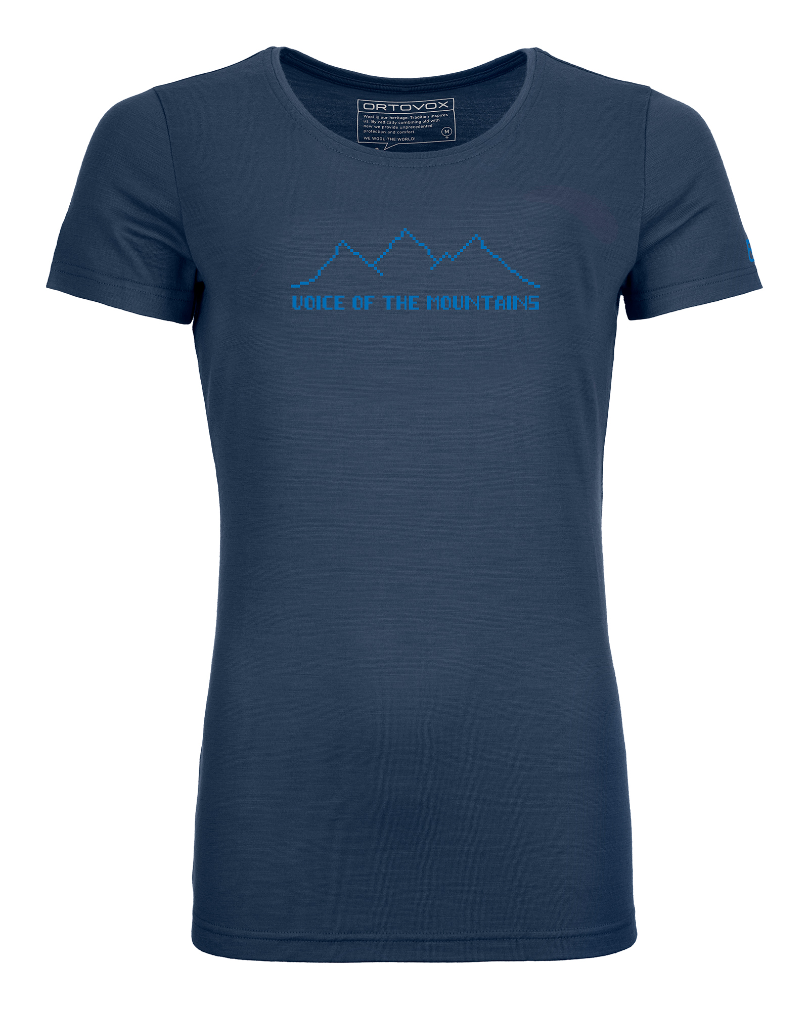 Ortovox dámské tričko 150 Cool Pixel Voice T-shirt W Barva: blue lake, Velikost: L