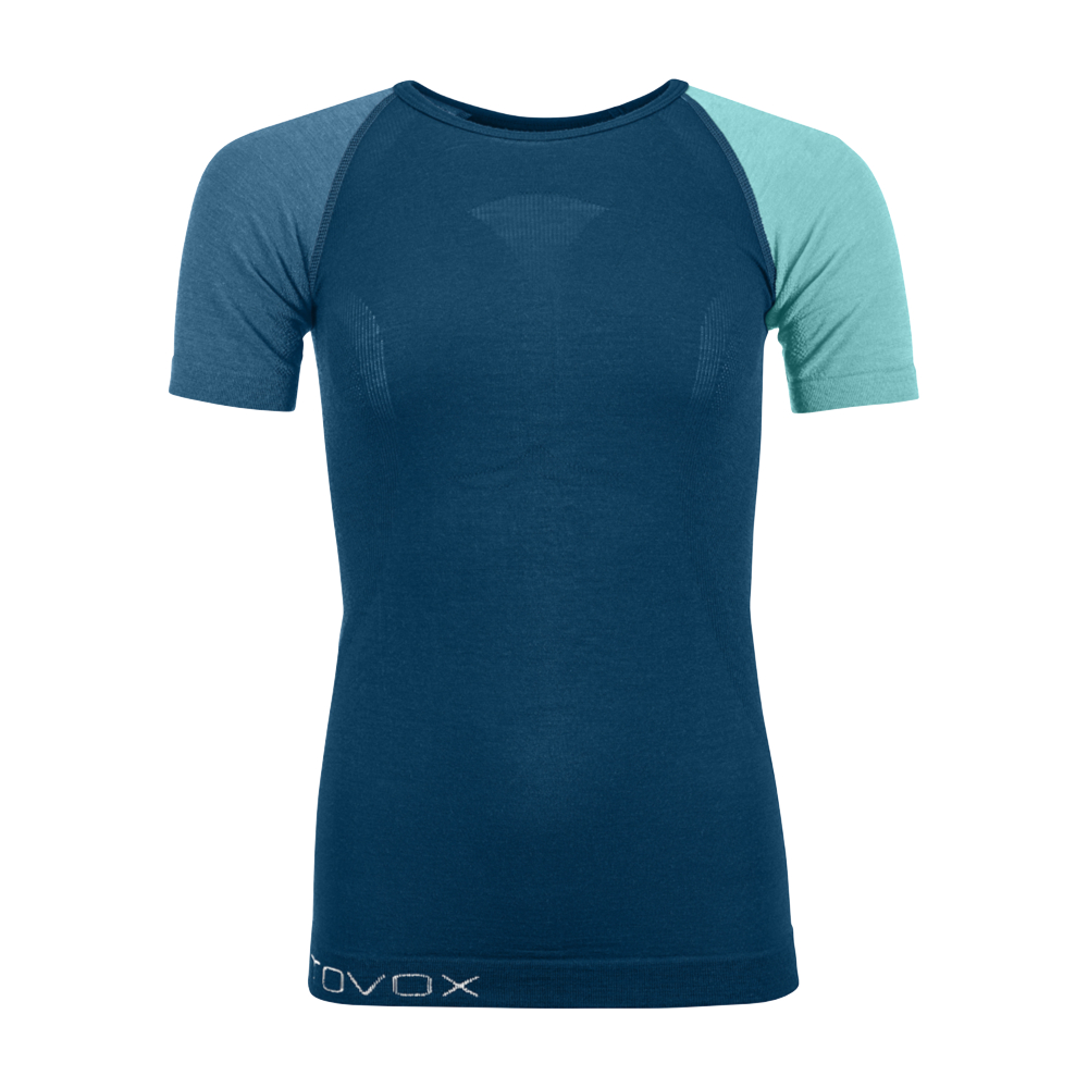 Ortovox dámské merino triko 120 Competition Light Short Sleeve W Barva: petrol blue, Velikost: XS