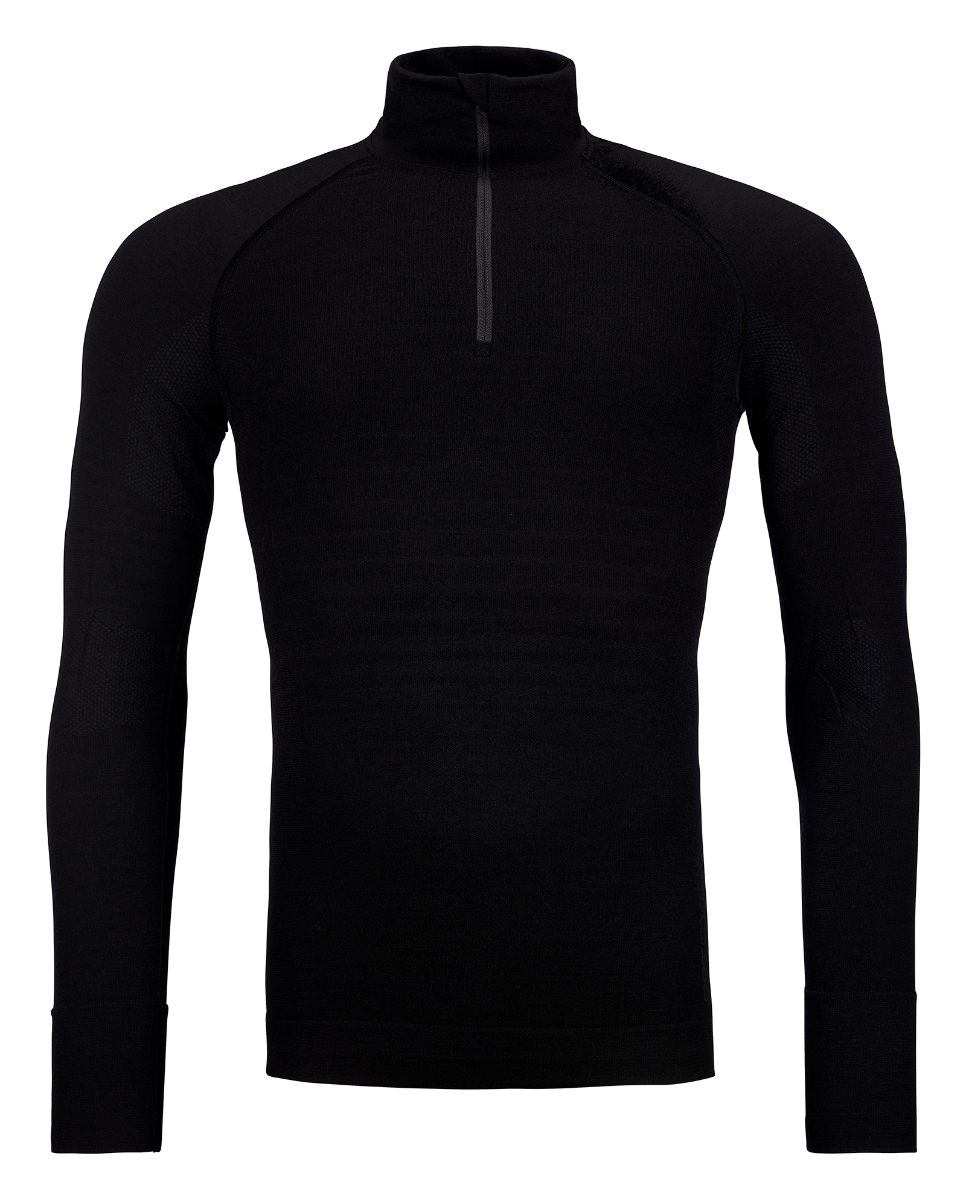 Ortovox triko 230 Competition Zip Neck M Barva: black raven, Velikost: XXL