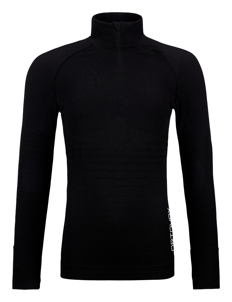 Ortovox triko 230 Competition Zip Neck W Barva: black raven, Velikost: XS