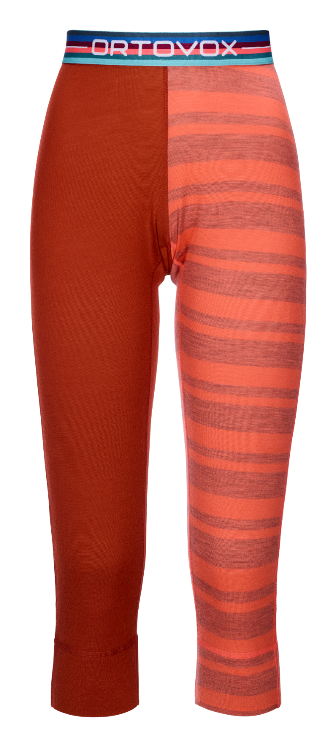 Ortovox dámské merino spodky 185 Rock'N'Wool Short Pants W Barva: coral, Velikost: XS