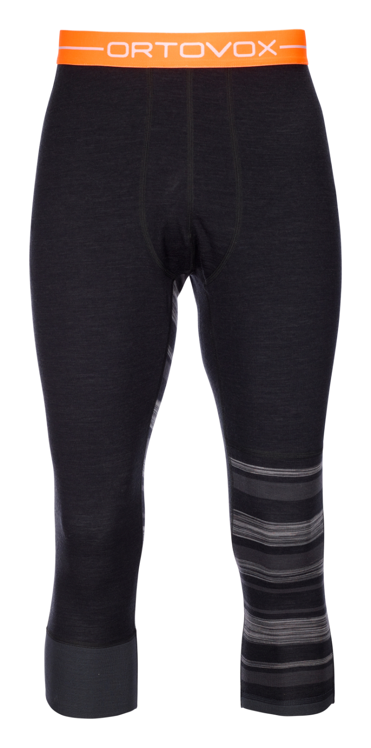 Ortovox dlouhé spodky 210 Supersoft Short Pants M Barva: black raven, Velikost: XL