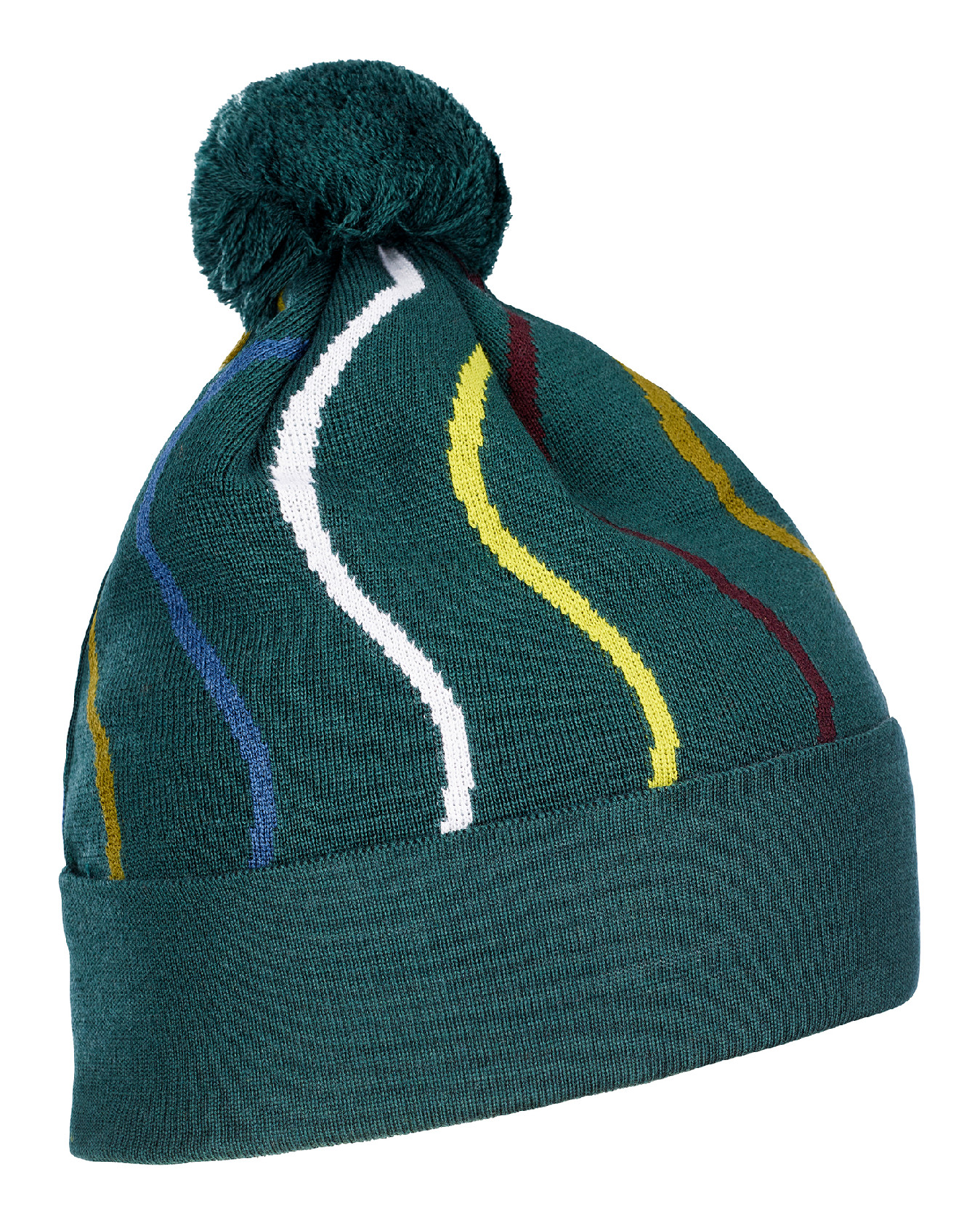 Ortovox čepice Line Finder Beanie Barva: green pine, Velikost: unisex