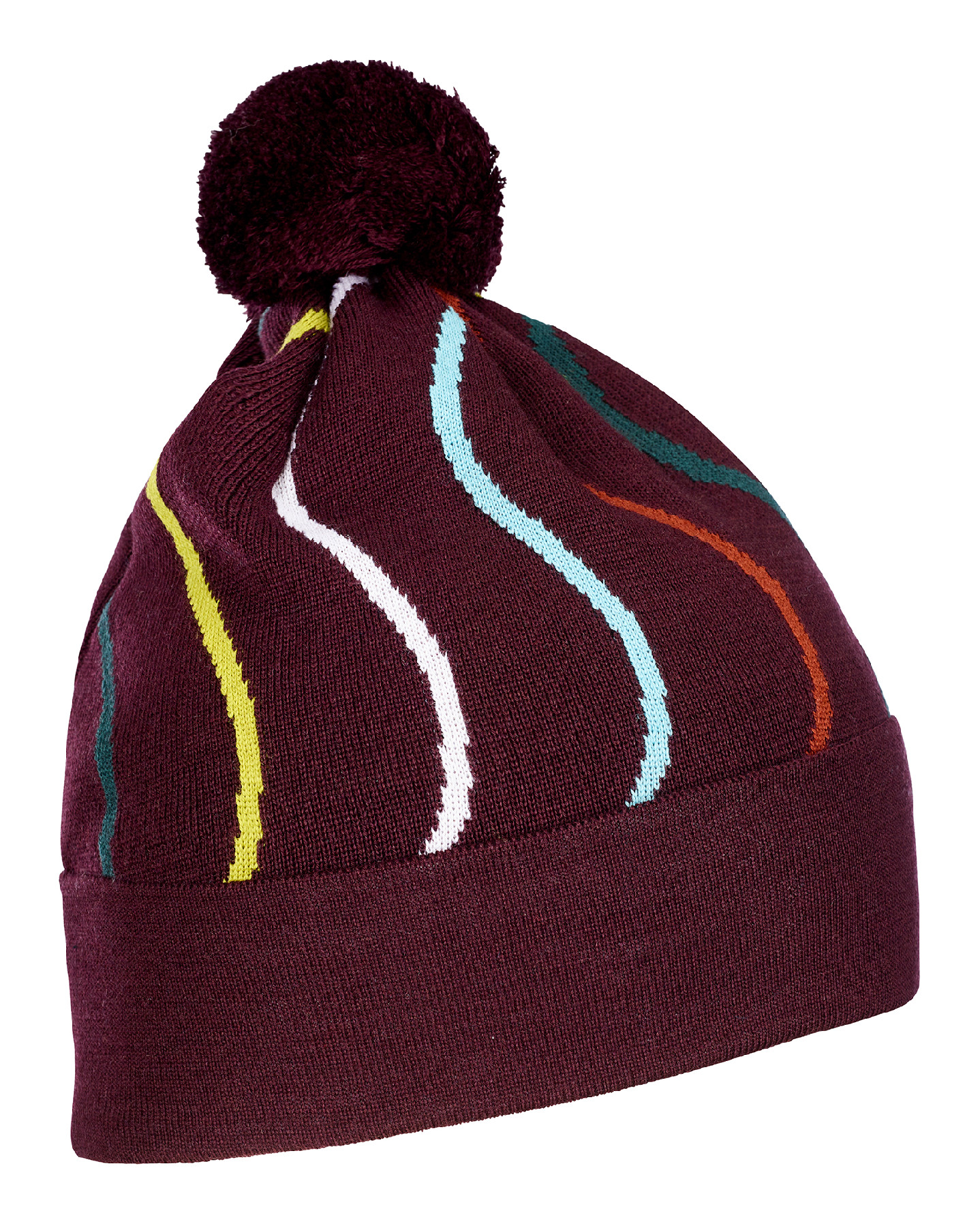 Ortovox čepice Line Finder Beanie Barva: dark wine, Velikost: unisex