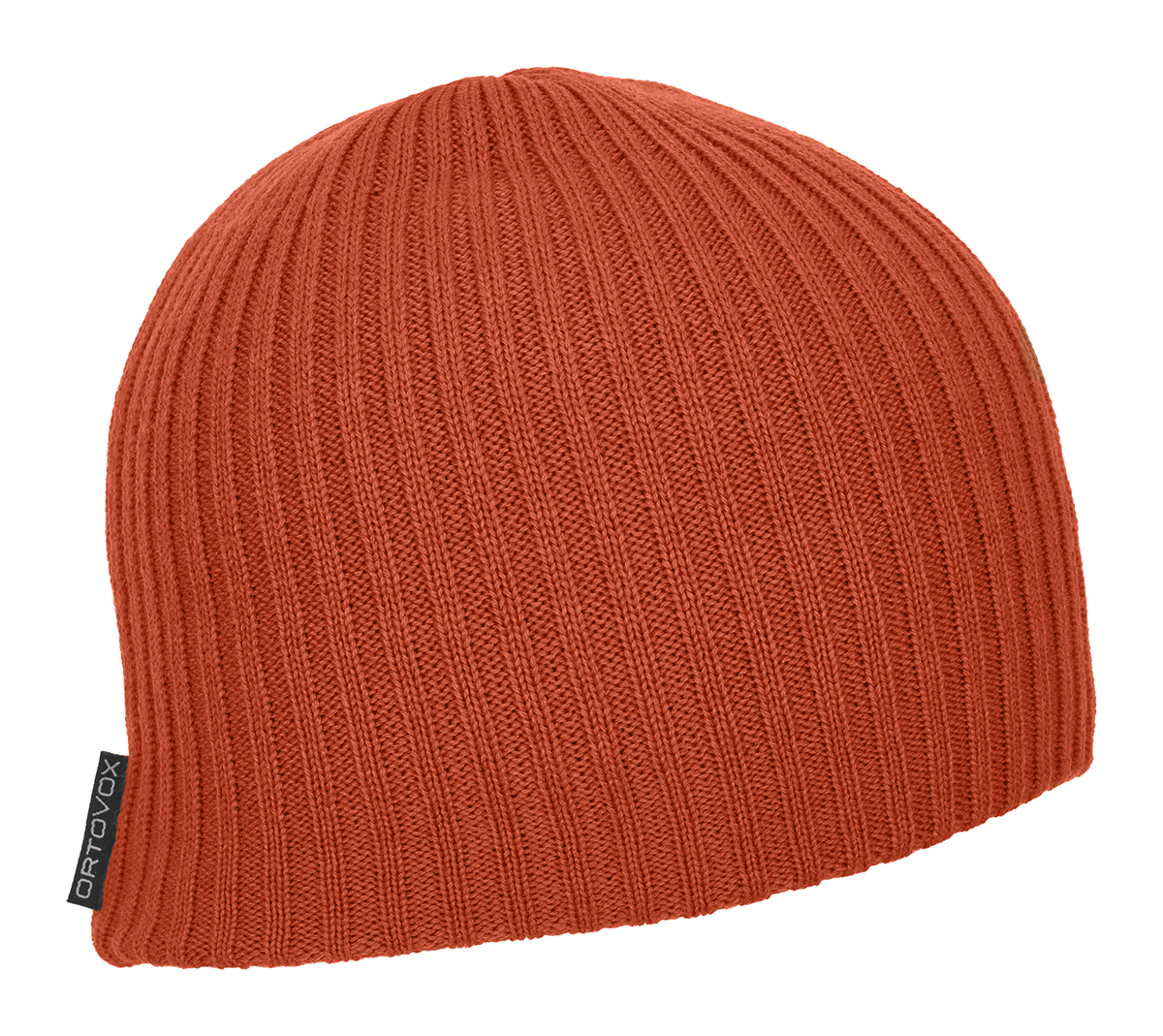 Ortovox čepice Double Rib Logo Beanie Barva: desert orange, Velikost: unisex