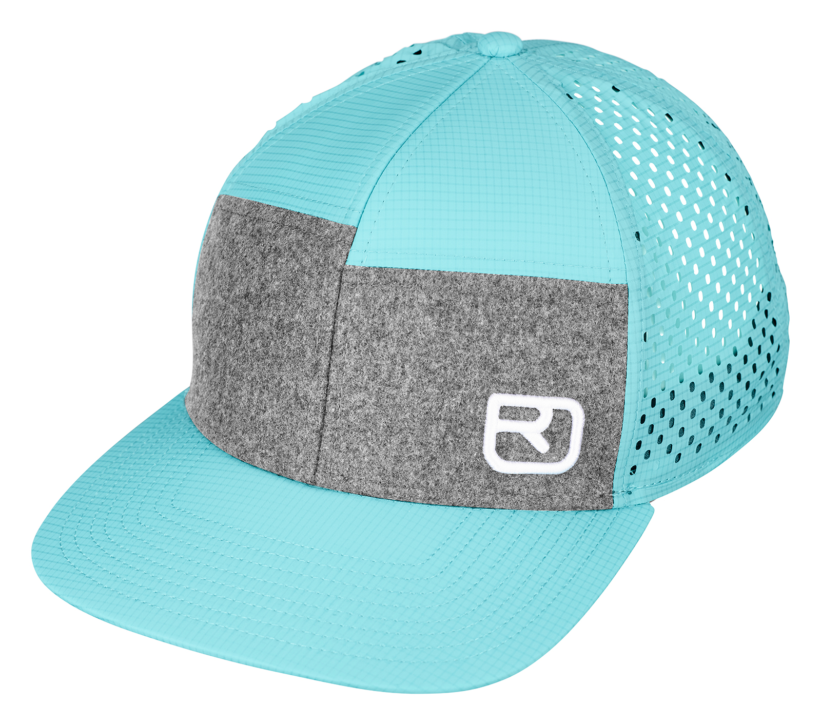 Ortovox kšiltovka Logo Air Trucker Cap Barva: ice waterfall, Velikost: unisex