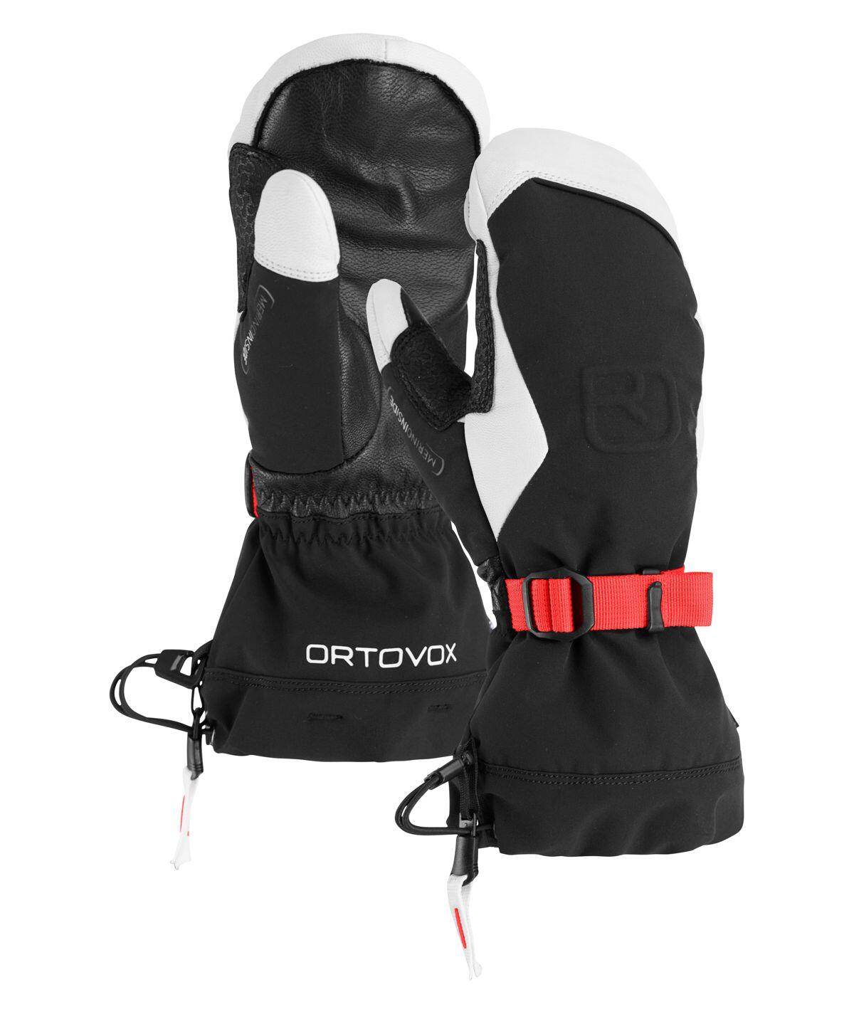 Ortovox dámské rukavice Merino Freeride Mitten W Barva: black, Velikost: XS