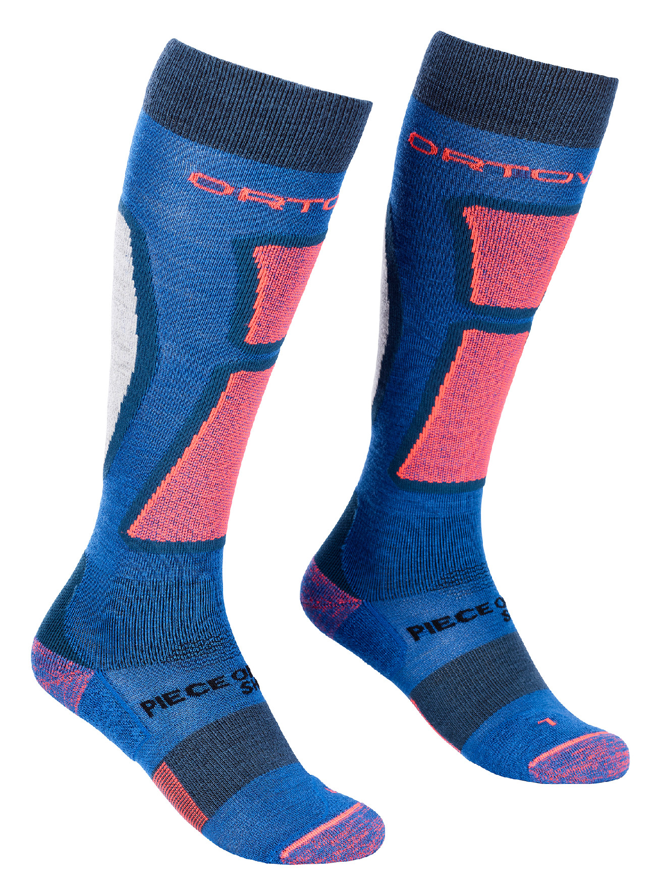 Ortovox dámské ponožky Ski Rock'N'Wool Long Socks W Barva: just blue, Velikost: 42-44