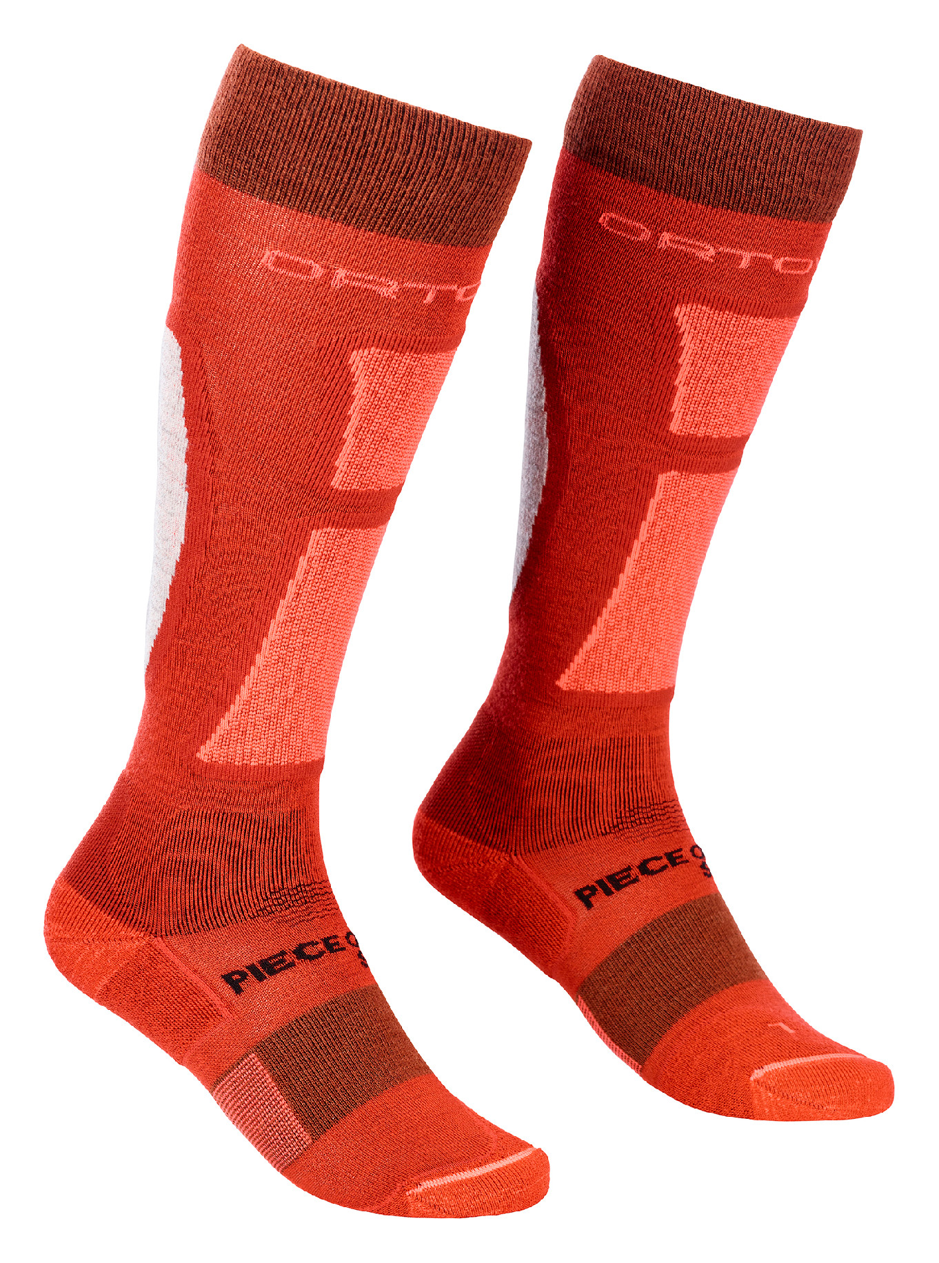 Ortovox dámské ponožky Ski Rock'N'Wool Long Socks W Barva: blush, Velikost: 42-44
