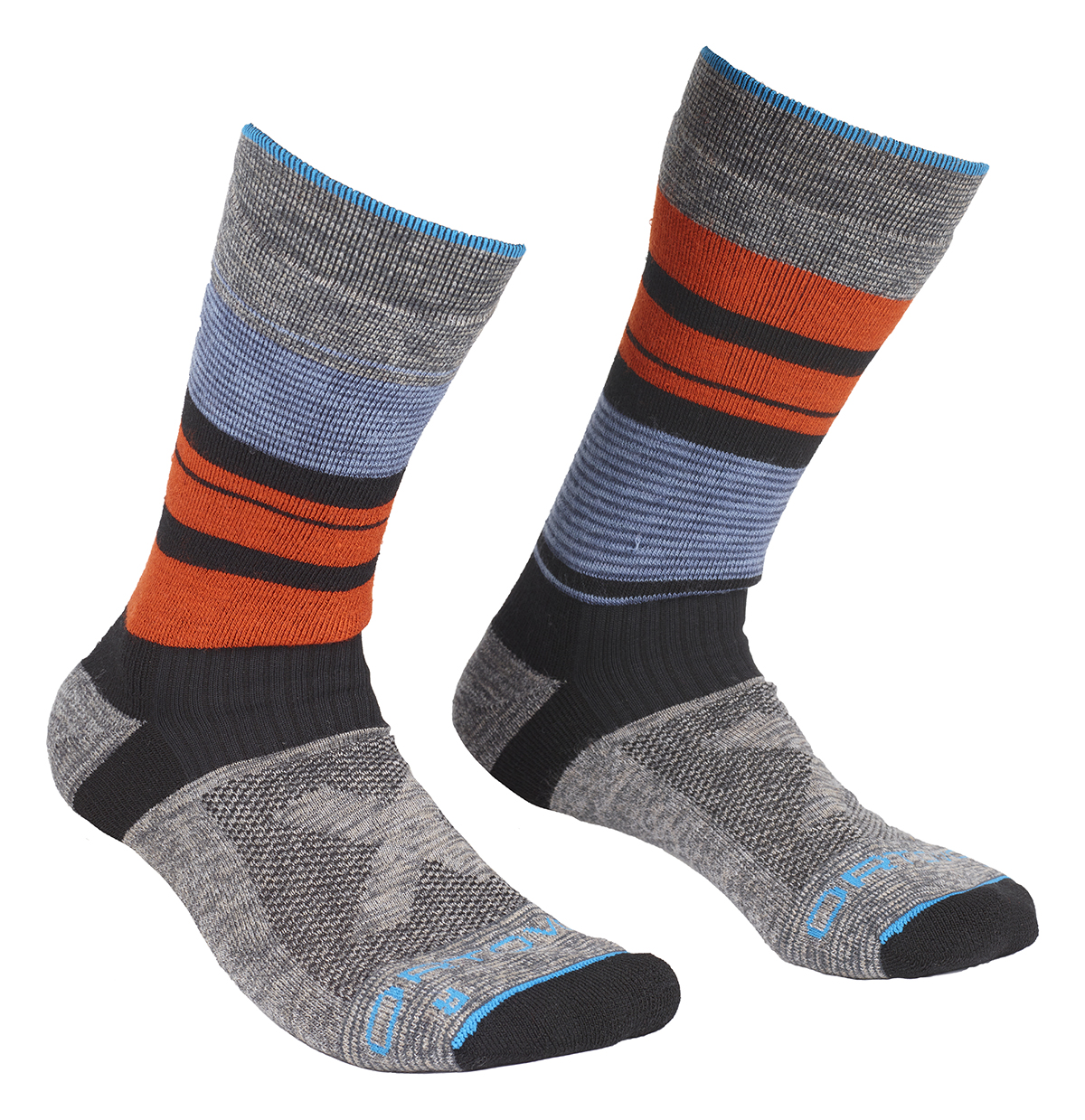 Ortovox pánské ponožky All Mountain Mid Socks Warm M Barva: multicolour, Velikost: 39-41