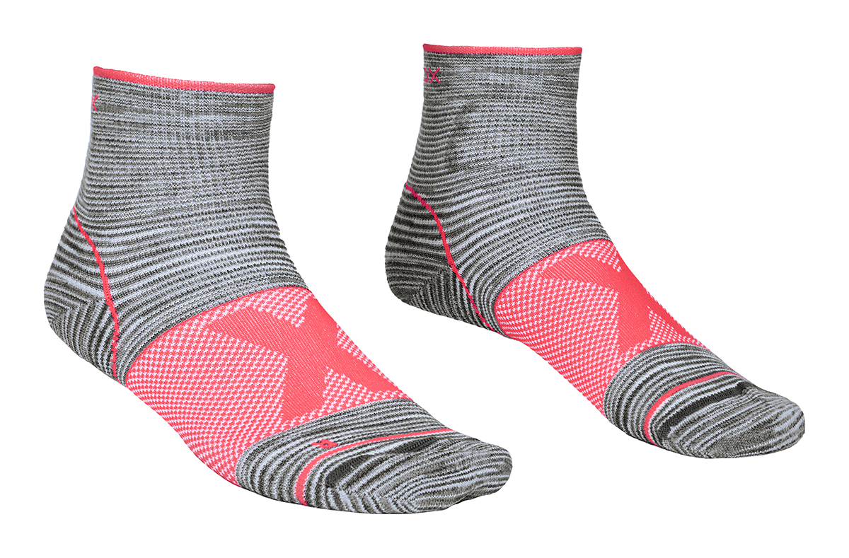 Ortovox dámské ponožky Alpinist Quarter Socks W Barva: grey blend, Velikost: 42-44