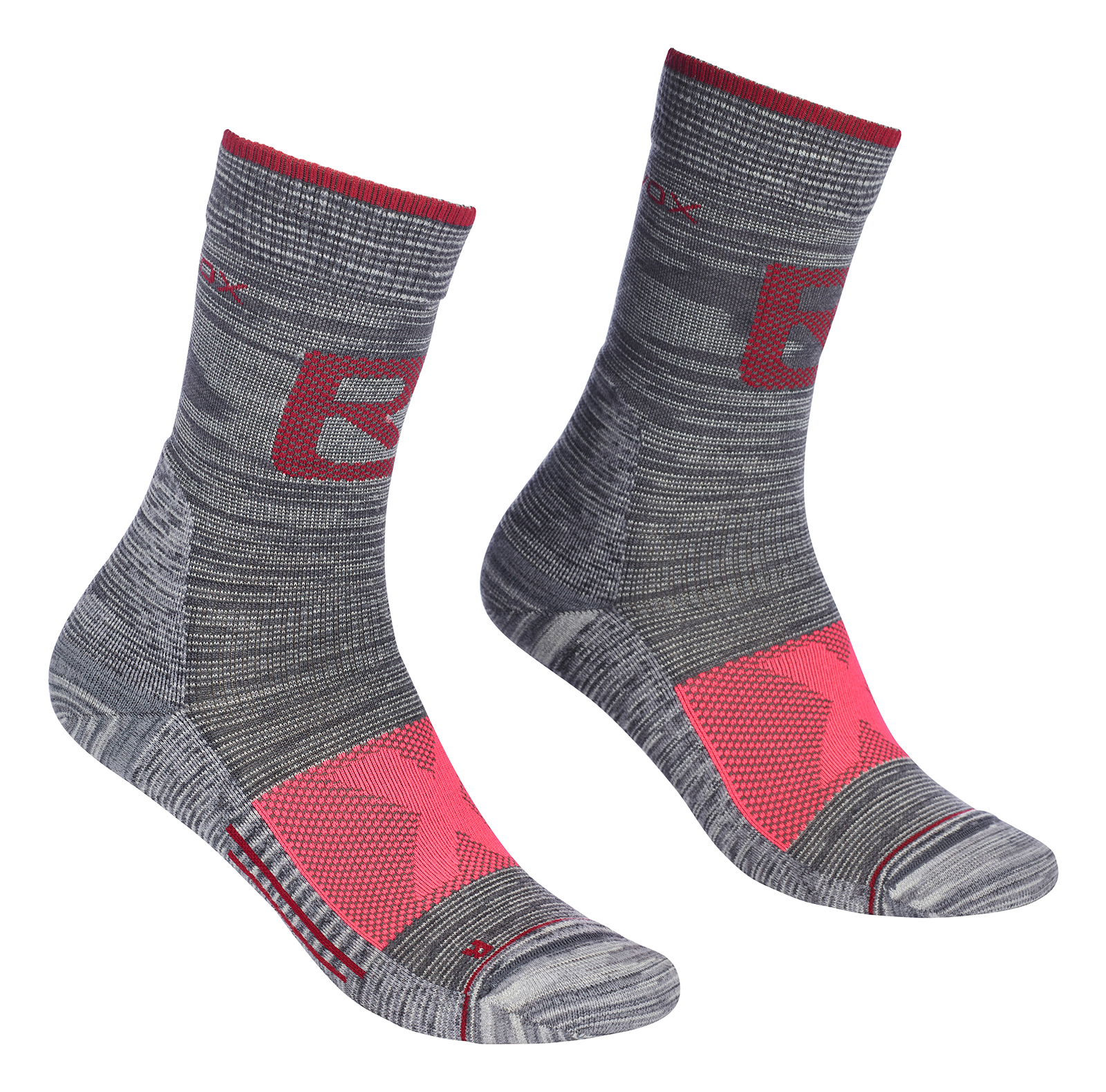 Ortovox dámské ponožky Alpinist Pro Compression Mid Socks W Barva: grey blend, Velikost: 42-44