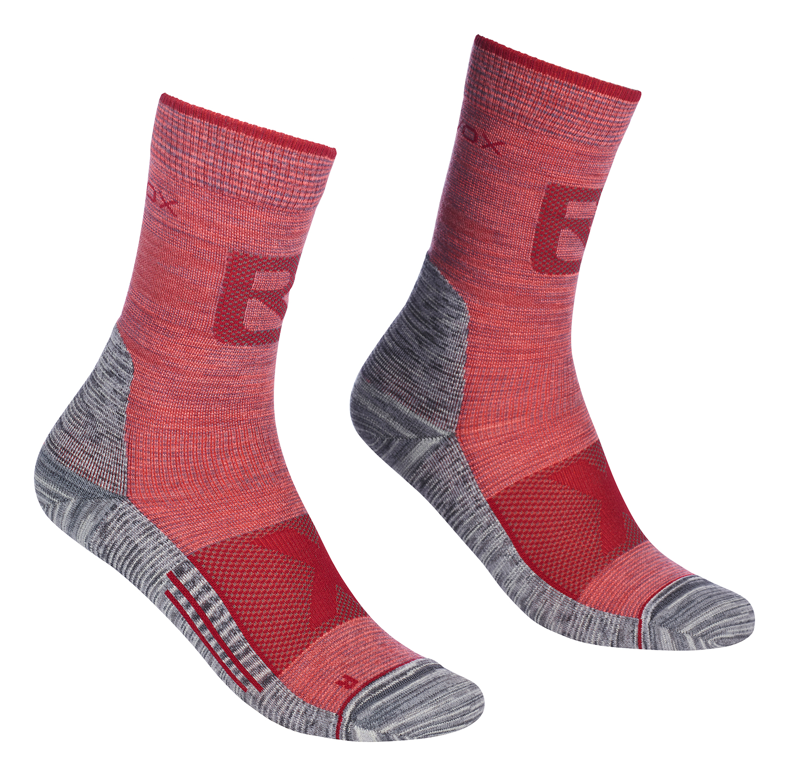 Ortovox dámské ponožky Alpinist Pro Compression Mid Socks W Barva: blush, Velikost: 42-44