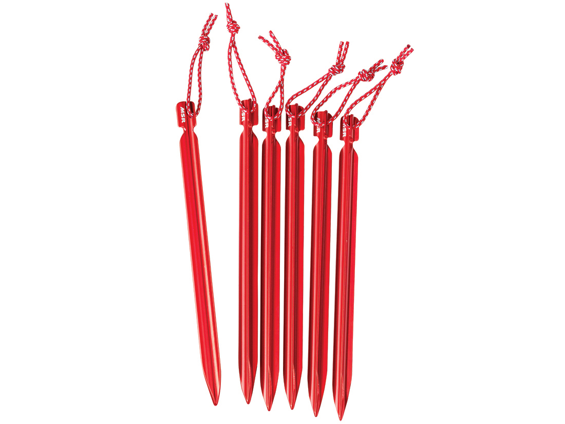 MSR sada 6 stanových kolíků Mini-Groundhog Tent Stakes