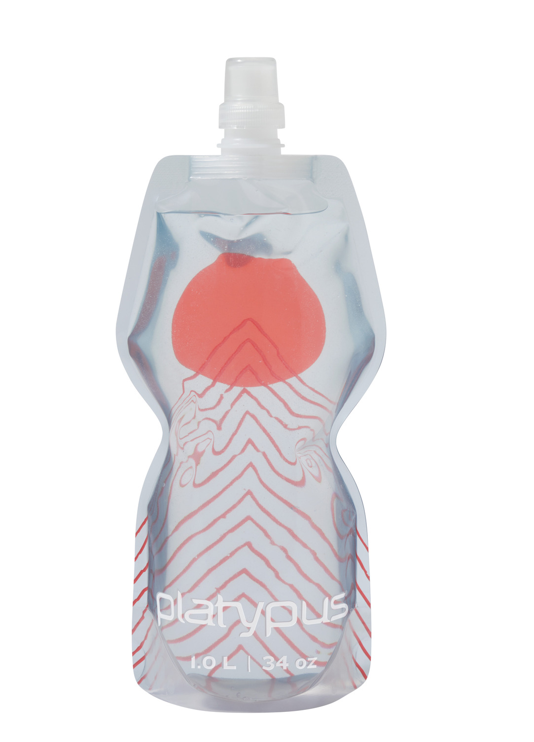 Platypus sbalitelná láhev SoftBottle Push-Pull Cap 1 l Barva: Apex, Velikost: 1 L