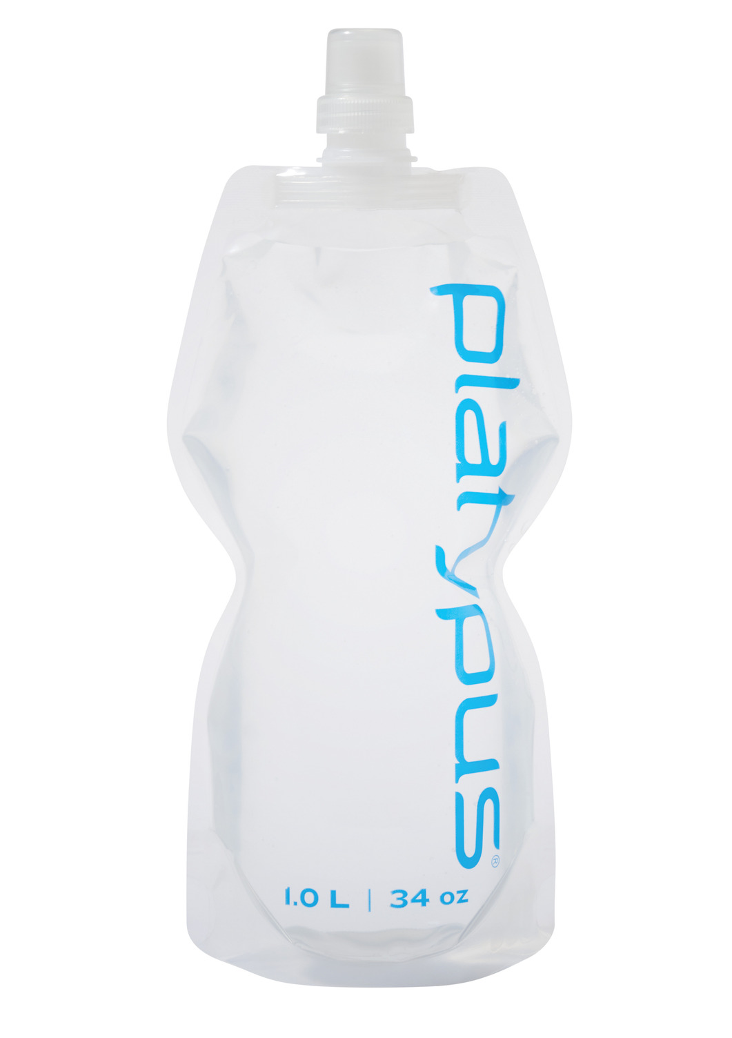 Platypus sbalitelná láhev SoftBottle Push-Pull Cap 1 l Barva: Platy Logo, Velikost: 1 L