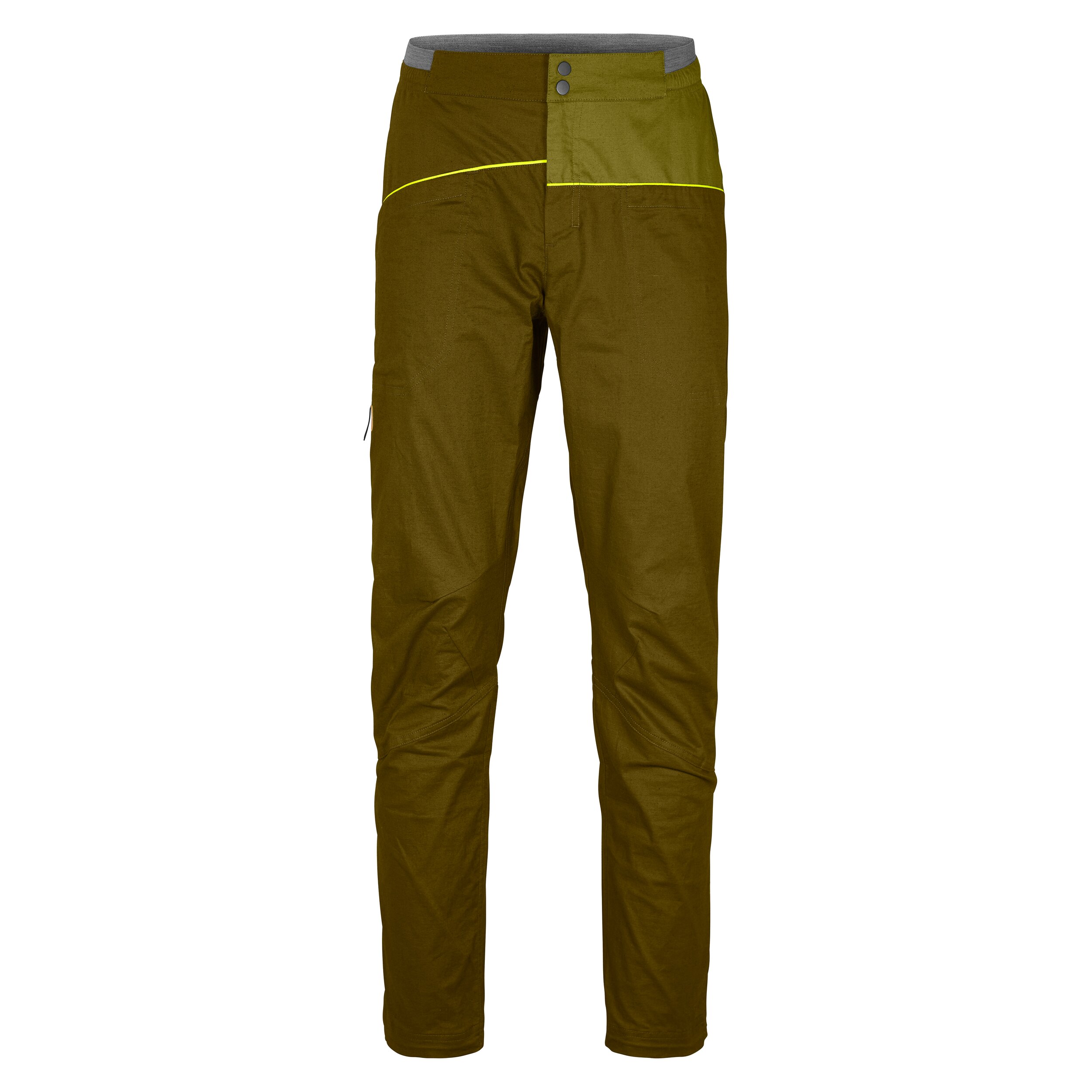 Ortovox pánské kalhoty Valbon Pants M Barva: green moss, Velikost: S