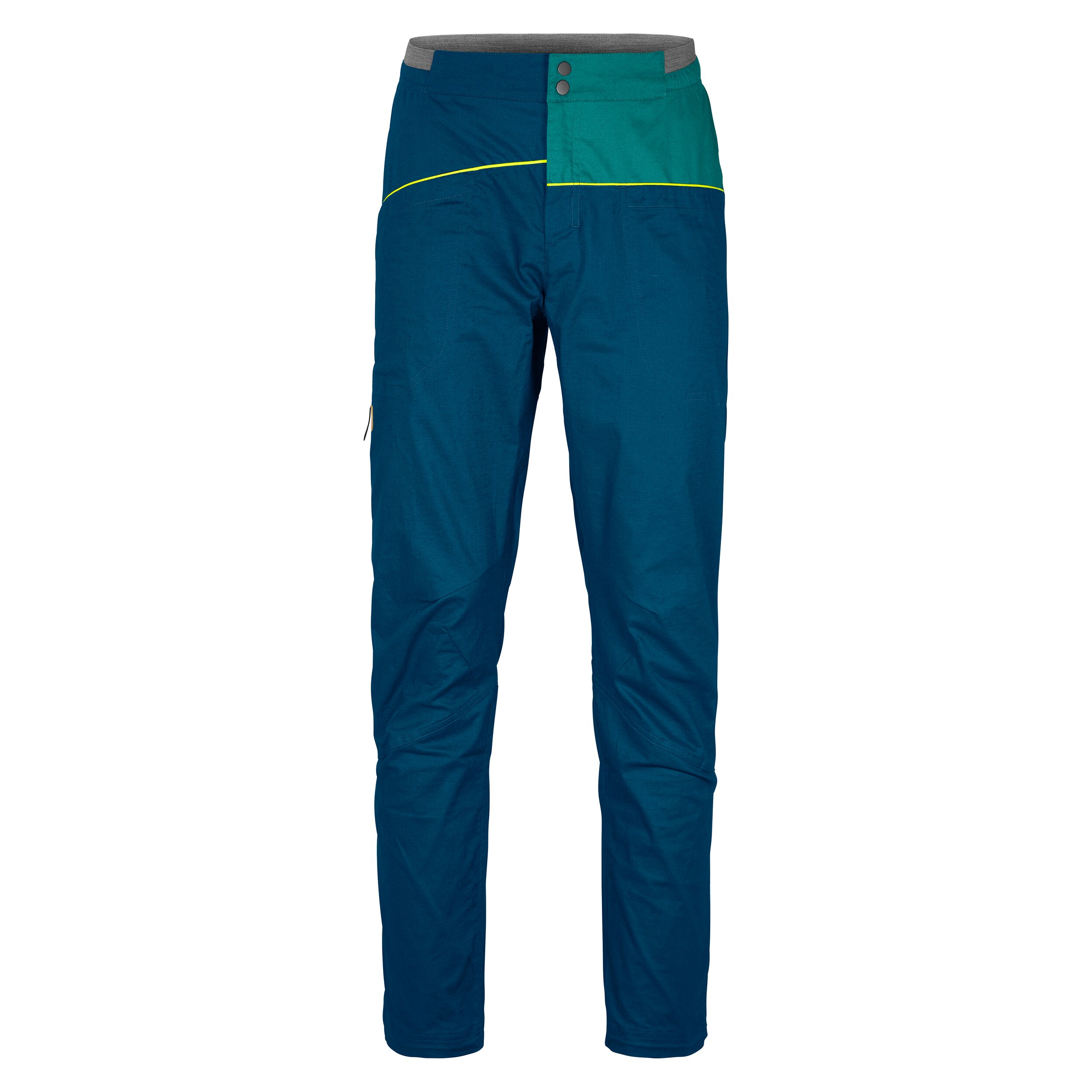 Ortovox pánské kalhoty Valbon Pants M Barva: petrol blue, Velikost: S