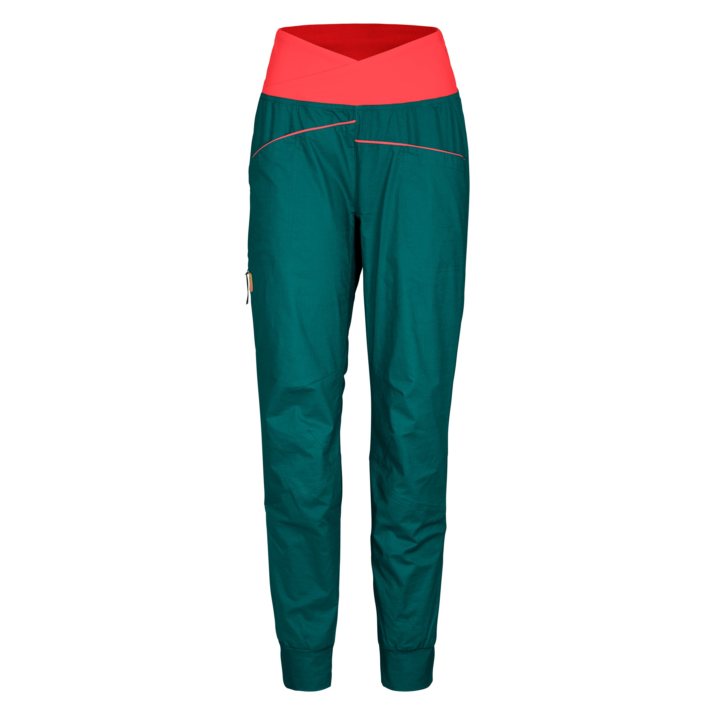 Ortovox dámské kalhoty Valbon Pants W Barva: pacific green, Velikost: XL
