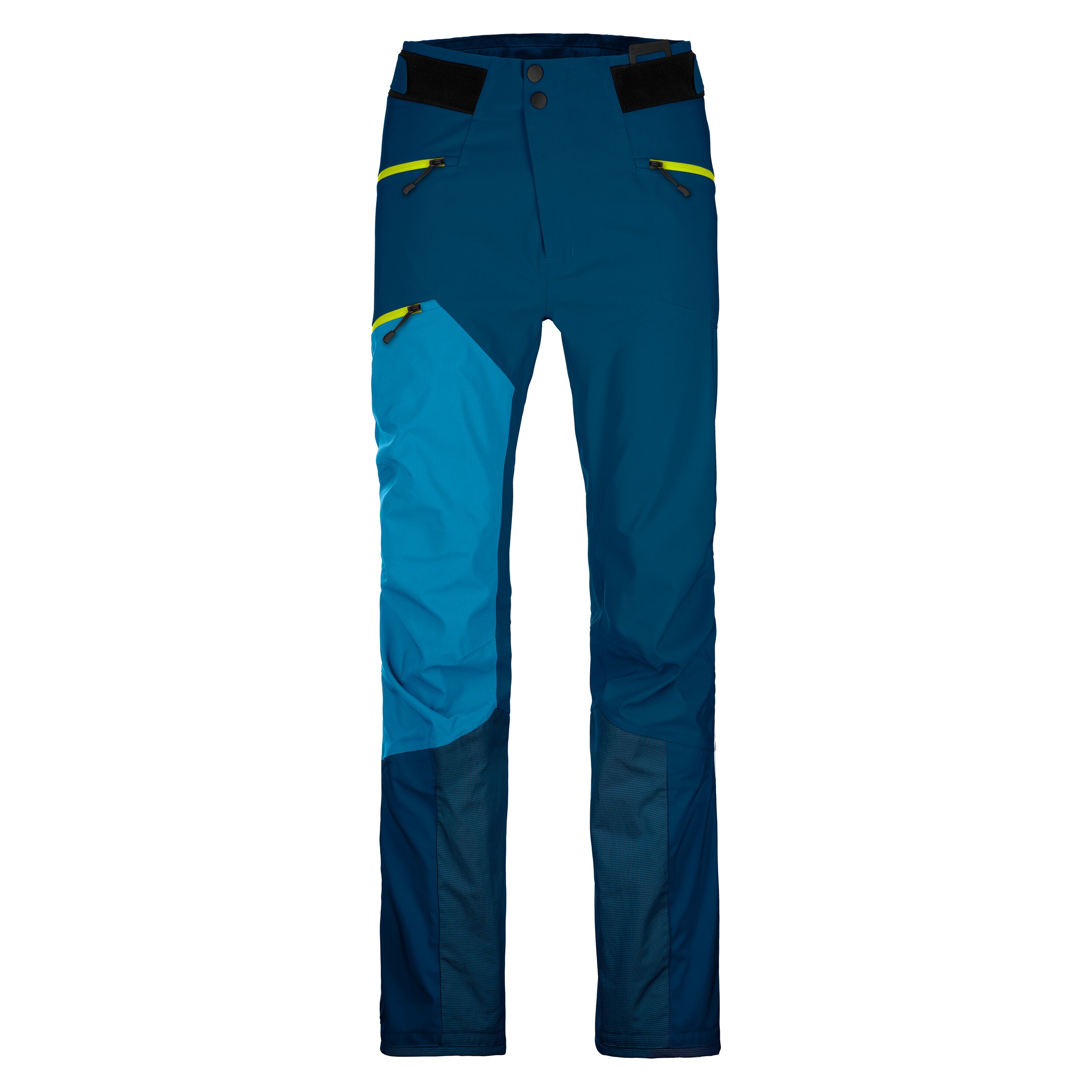 Ortovox pánské nepromokavé kalhoty Westalpen 3L Pants M Barva: petrol blue, Velikost: L
